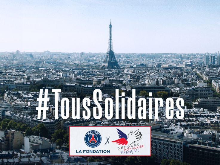 Coronavirus : la Fondation PSG fait un don au Secours Populaire 