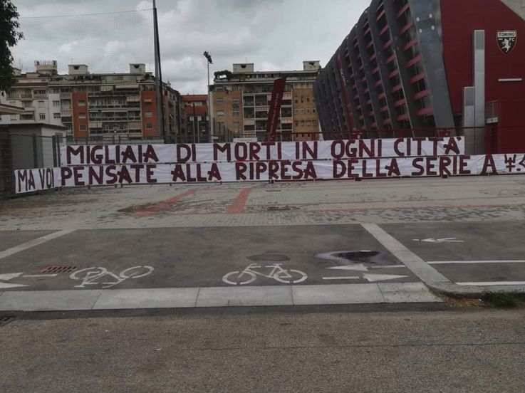 Coronavirus : des groupes de supporters européens se mobilisent contre la reprise du football