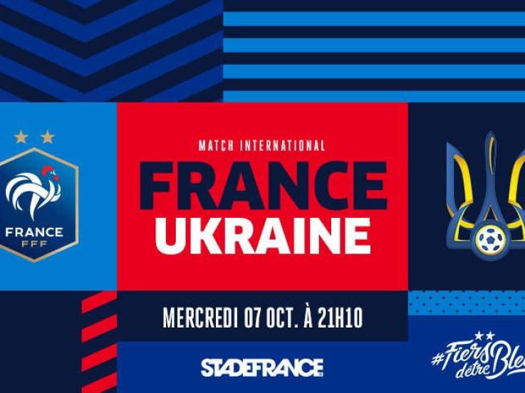France Ukraine au Stade de Frances en match amical, 1000 spectateurs maximum 