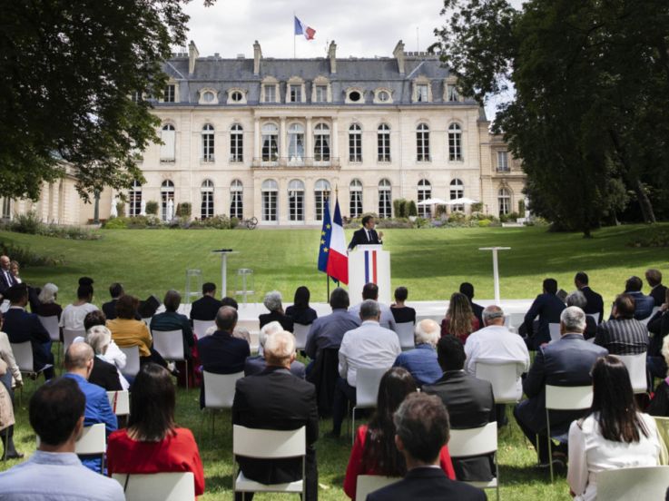 Convention citoyenne pour le climat : Macron justifie les retards par la crise sanitaire 