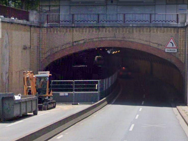 Prolongement Tramway T3b à Paris : le tunnel de la Porte Dauphine ferme définitivement 