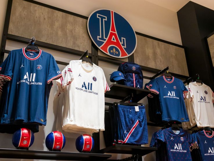 Le PSG ouvre une nouvelle boutique à Los Angeles, en Californie