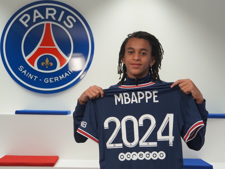 PSG : Ethan Mbappé, le petit frère de Kylian, signe un premier contrat aspirant 