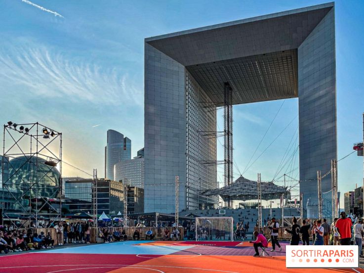 Village Sentez-vous sport 2021 sur l'Esplanade de la Défense 
