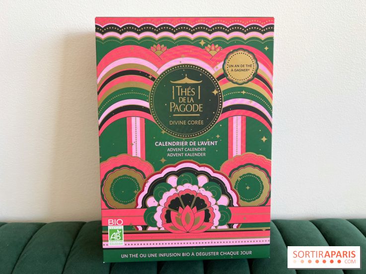 Le calendrier de l'Avent 2024 des Thés de la Pagode en hommage à la Corée