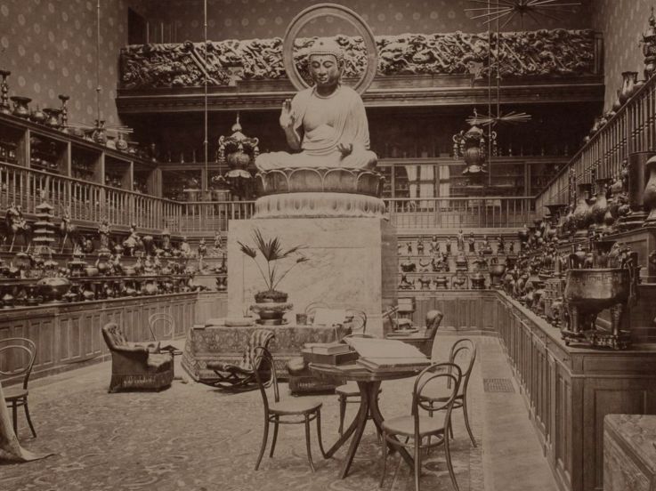Éphéméride du 26 octobre à Paris : L'inauguration du musée Cernuschi près du parc Monceau