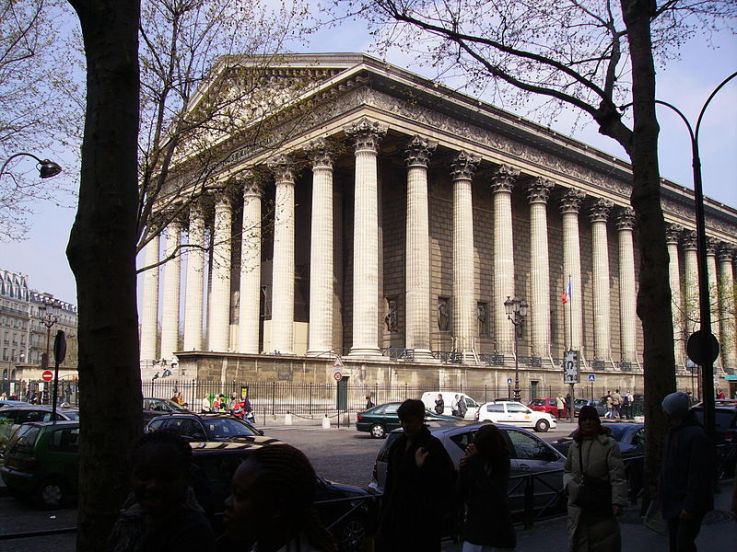 L'Eglise de la Madeleine, étonnante et impressionnante 