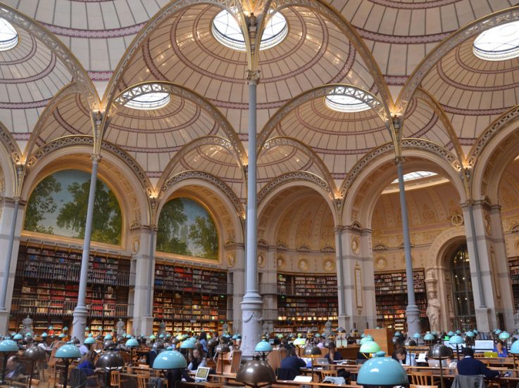 La Bibliothèque Richelieu, berceau historique de la BNF