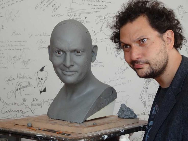 Eric Antoine entre au Musée Grévin