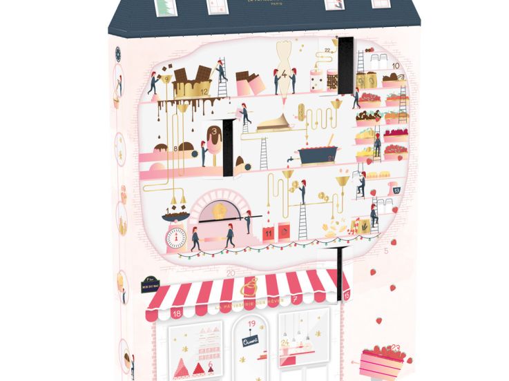 Le calendrier de l'Avent 2018 de la Pâtisserie des Rêves 