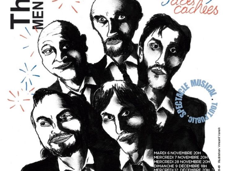 Faces Cachées, le nouveau spectacle musical des Têtes de Chien au Théâtre de Ménilmontant