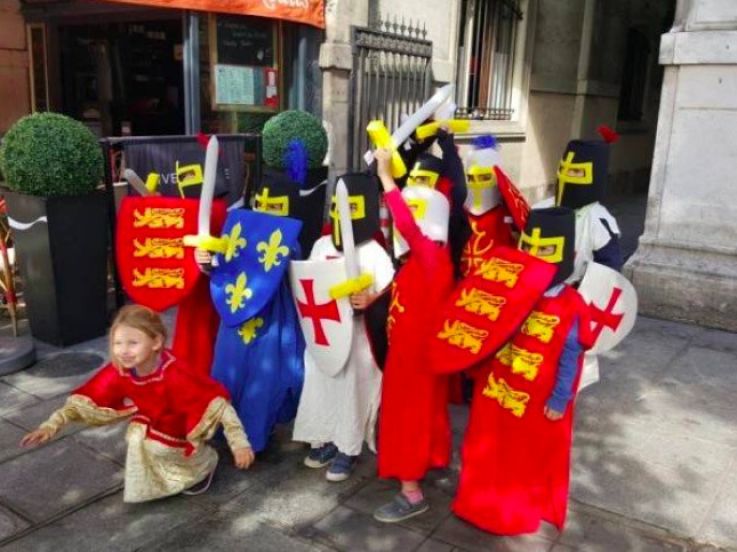 Visite guidée et déguisée pour les enfants : Paris au temps des chevaliers