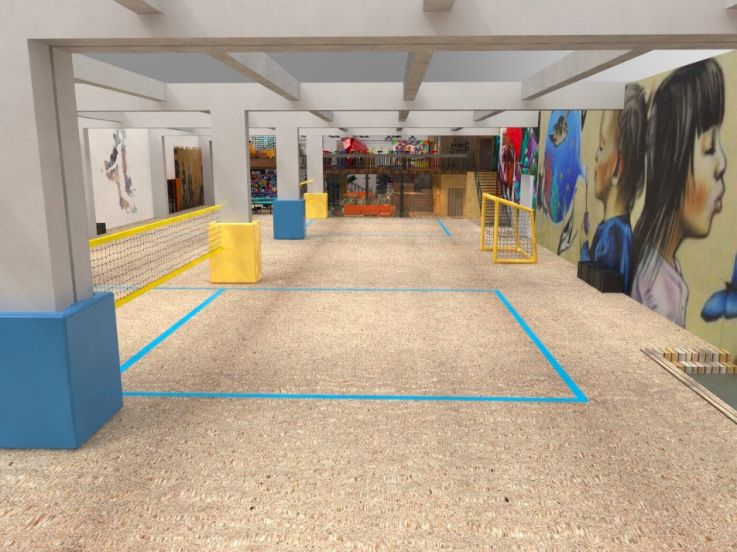 Rivage Mirage à la Sand Fabrik de Pantin