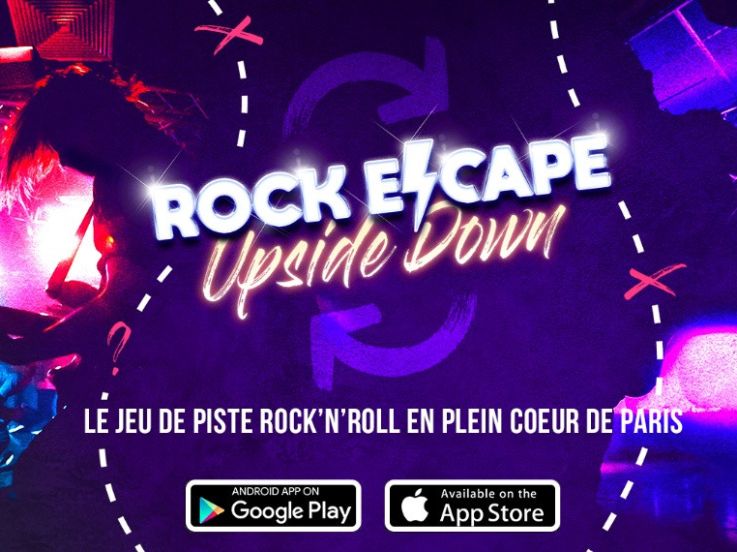 Rockescape Upside Down, le jeu de piste dans les rues de Paris