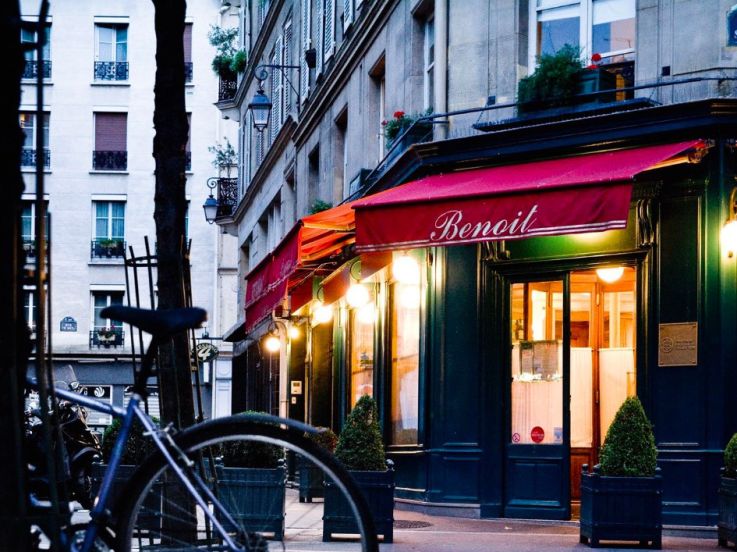 Rétrospective de plats traditionnels français au restaurant Benoit d'Alain Ducasse