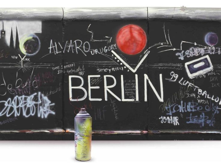 Le chocolatier Patrick Roger célèbre les 30 ans de la chute du mur de Berlin avec une œuvre géante