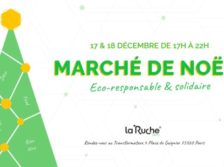 Marché de Noël 2019 éco-responsable de La Ruche Paris
