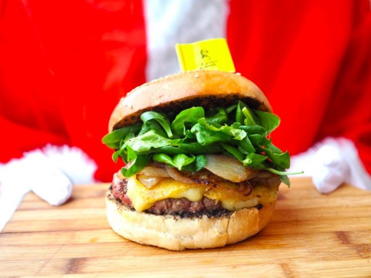 Le François, burger de Noël 2019 chez Mamie Burger