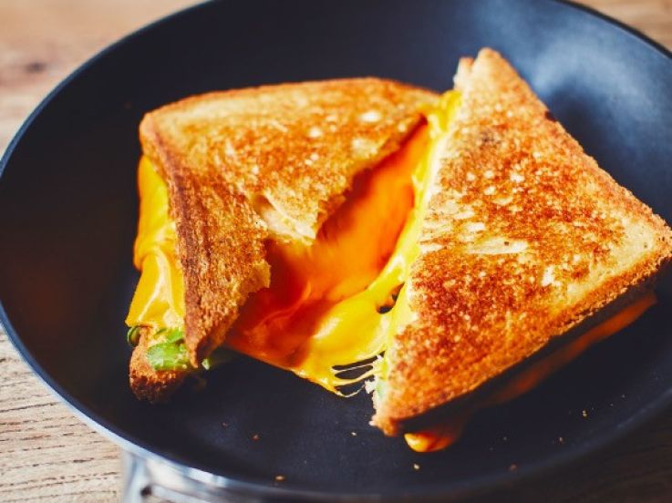 La recette du grilled cheese de Benoit Castel