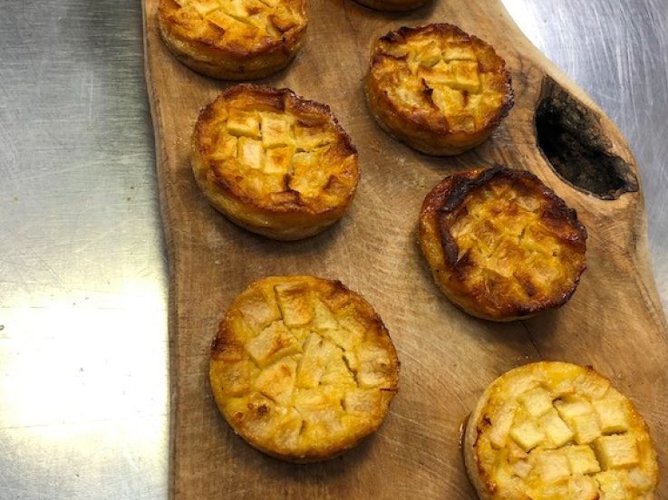 La recette des flans aux pommes de Luc Debove, MOF et Chef de l’Ecole Ducasse de Pâtisserie
