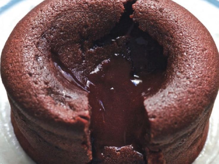 La recette du mi-cuit chocolat à la crème d’orgeat de Christophe Michalak 