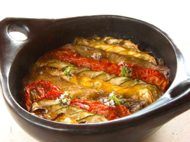 La recette du tian de légumes d'été du chef Vincent Maillard