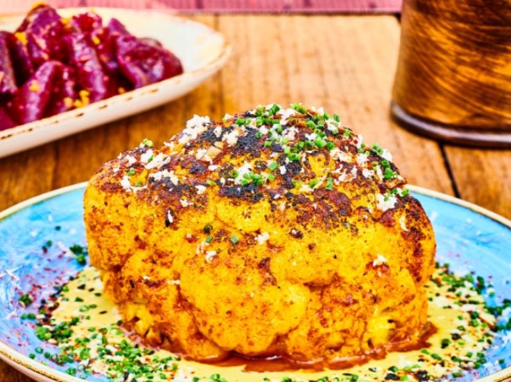 La recette du chou-fleur rôti de Yannick Alléno