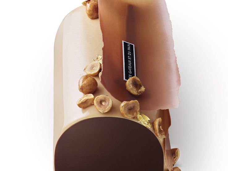 Bûche de Noël 2020 de Claire Damon (Des Gâteaux et du Pain)