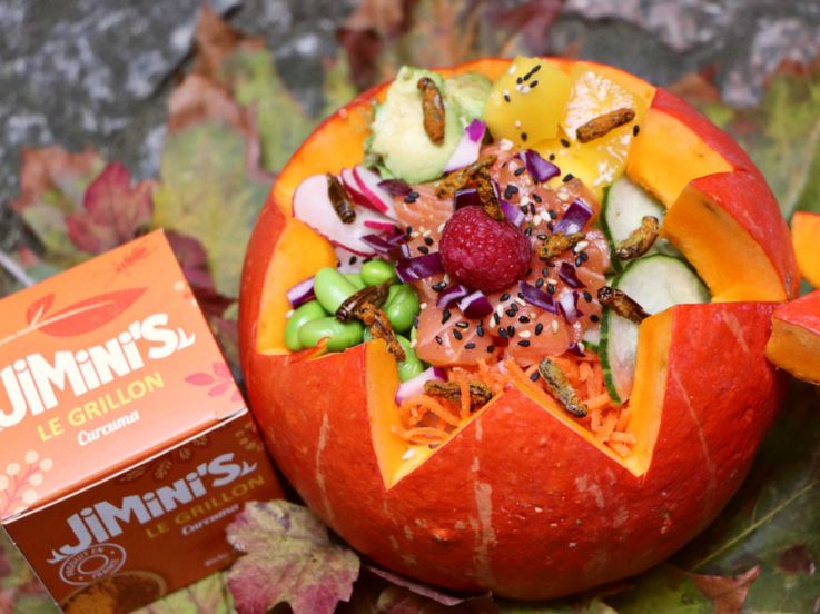 Halloween 2020 : Un poké bowl aux insectes chez Pokawa