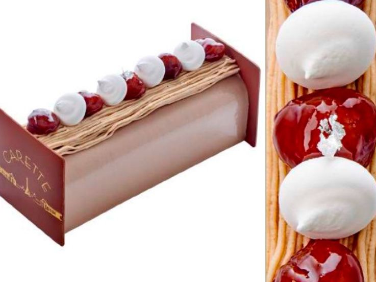 Bûches de Noël 2020 signées Carette