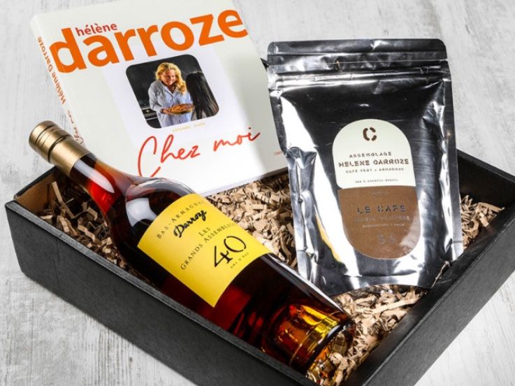 Un coffret Armagnac x café signé Hélène Darroze et Alain Ducasse