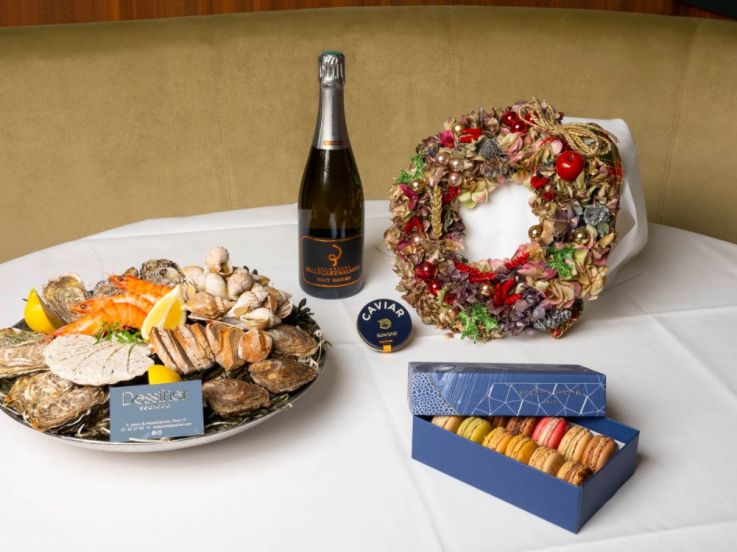 Un coffret de Noël 2020 signé Dessirier, Kaviari et Pierre Hermé