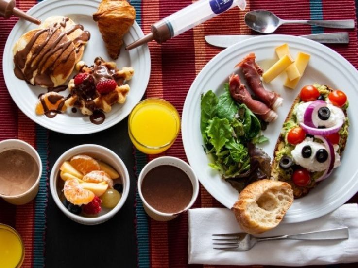 Le brunch du bar à chocolat Hoct&Loca en livraison