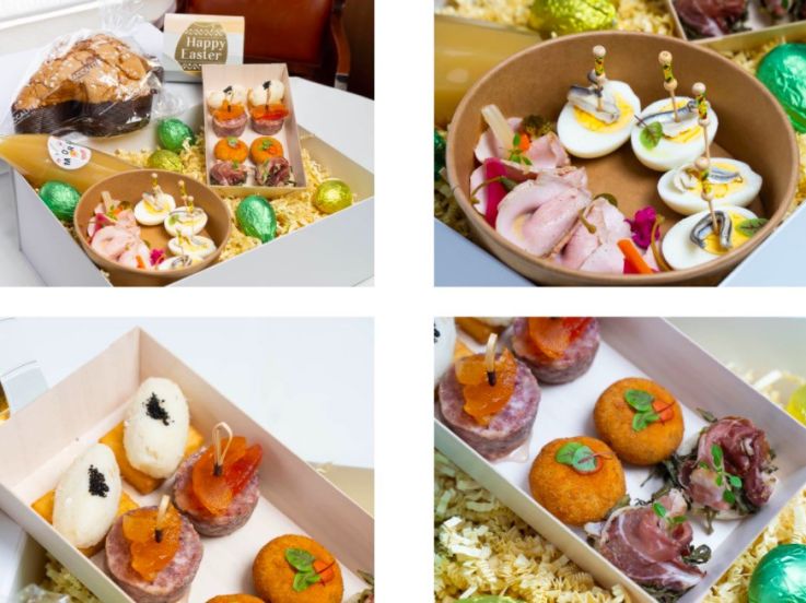 Menu de Pâques 2021 du Mori Venice Bar en livraison et à emporter