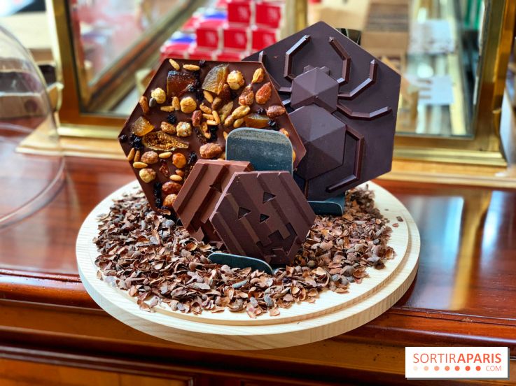 Les chocolats d'Halloween 2021 de la Manufacture de chocolat Alain Ducasse