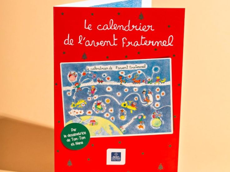 Le calendrier de l'Avent 2021 du Secours Catholique x Bernadette Després, maman de Tom-Tom & Nana