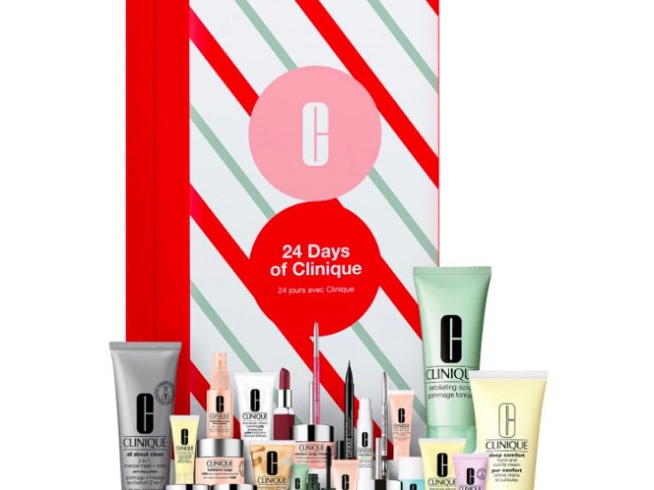 Le calendrier de l'Avent 2021 de Clinique