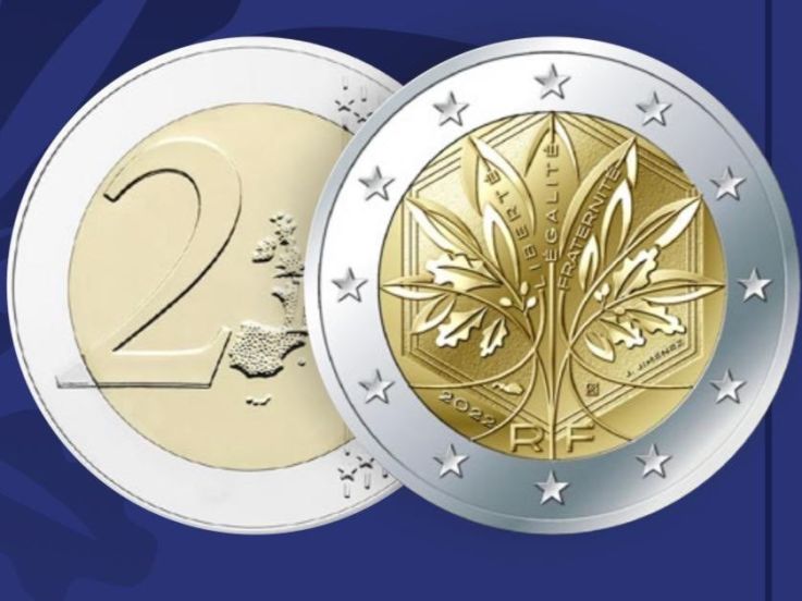 Voici à quoi ressemble la nouvelle pièce de 2 euros mise en circulation le 1er janvier prochain