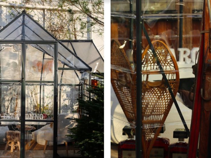 Le Perchoir de Versailles passe en mode chalet d'hiver