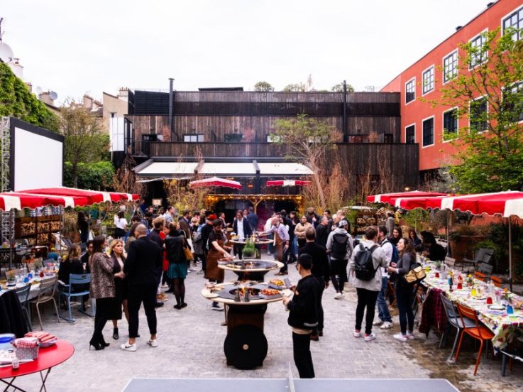 Karlito Perché, le barbecue sur le toit du MOB Hôtel