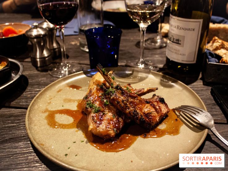 Côtes d'agneau fumées au thym de Jacopo Paris (19,50 €)