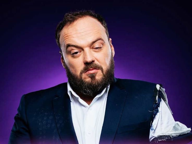 Alban Ivanov à la Cigale en 2020 avec Vedette