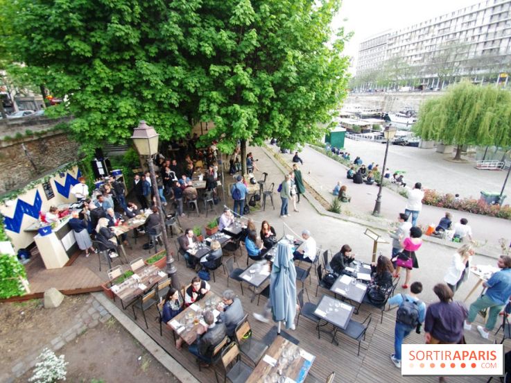 Le Grand Bleu fait peau neuve à Paris : rooftop et terrasse au bord de l'eau