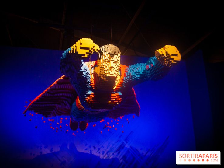 L'exposition LEGO des Super-Heros DC à la Villette