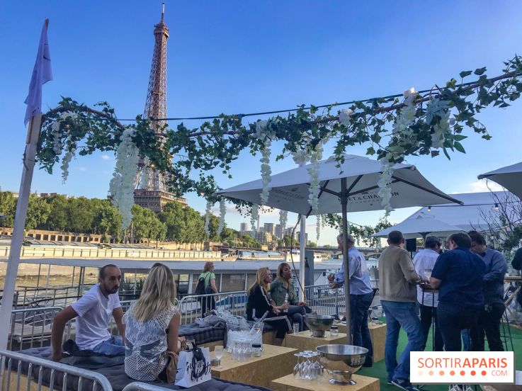La Guinguette Sohso face à la Tour Eiffel