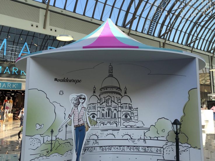 Un Pop-Up géant, des jeux et des cadeaux à gagner cet été à Val d'Europe