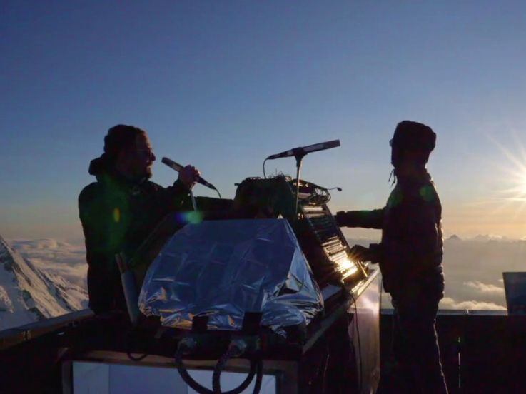 The Blaze le concert Live sur l'Aiguille du Midi à revoir en ligne