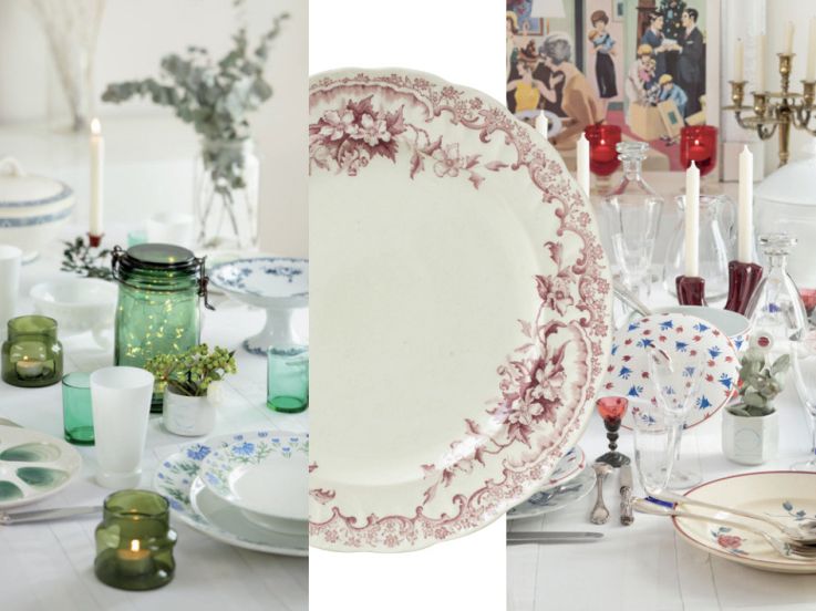 Début de série partenaire des puces de Saint-Ouen : des trésors vintage d'Art de la table en ligne 