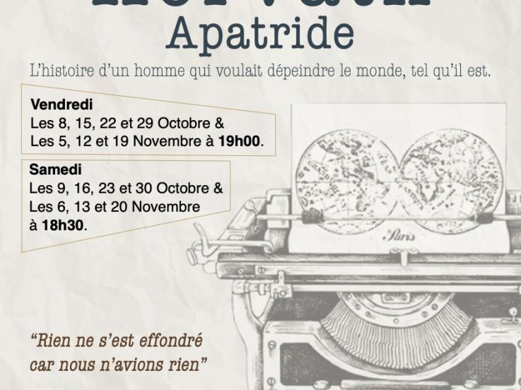 Horvath apatride à la Comédie Nation