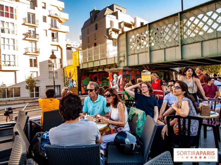 Croisière sur le canal de l'Ourcq